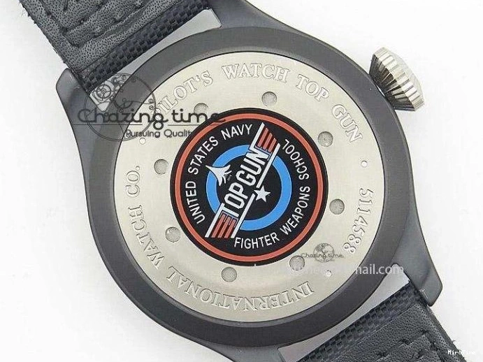 MIROTIME 0713 Big Pilot 5019 Ceramic Case Black Dial Asian 23J Youthful 7397